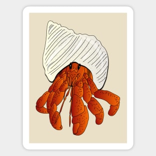 Hermit crab light version Magnet